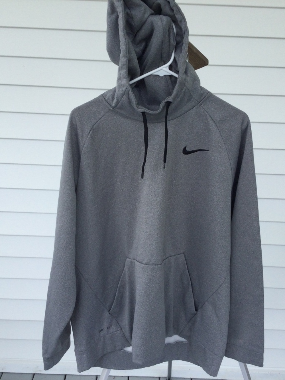 Nike Gray Dri-Fit Pullover Hoodie XL
